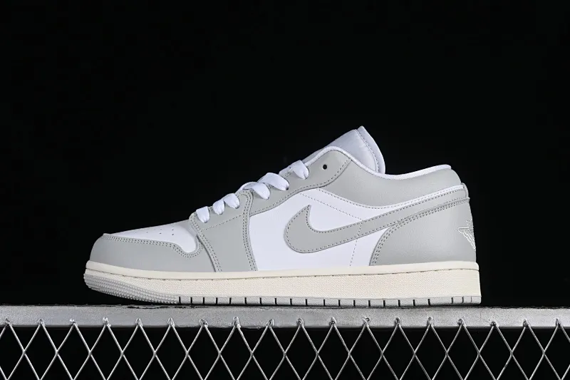 All categories Air Jordan Jordan series basketball shoes Air Jordan 1 Low Air Jordan 1 Low AJ1 Joe 1 white gray low-top cultural basketball shoes DC0774-103